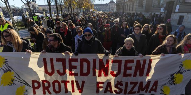 Zagabria in marcia: migliaia si oppongono all’estrema destra e al revisionismo storico