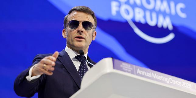 Macron a Davos: la Francia denuncia la legge del più forte e chiama al rispetto del diritto internazionale