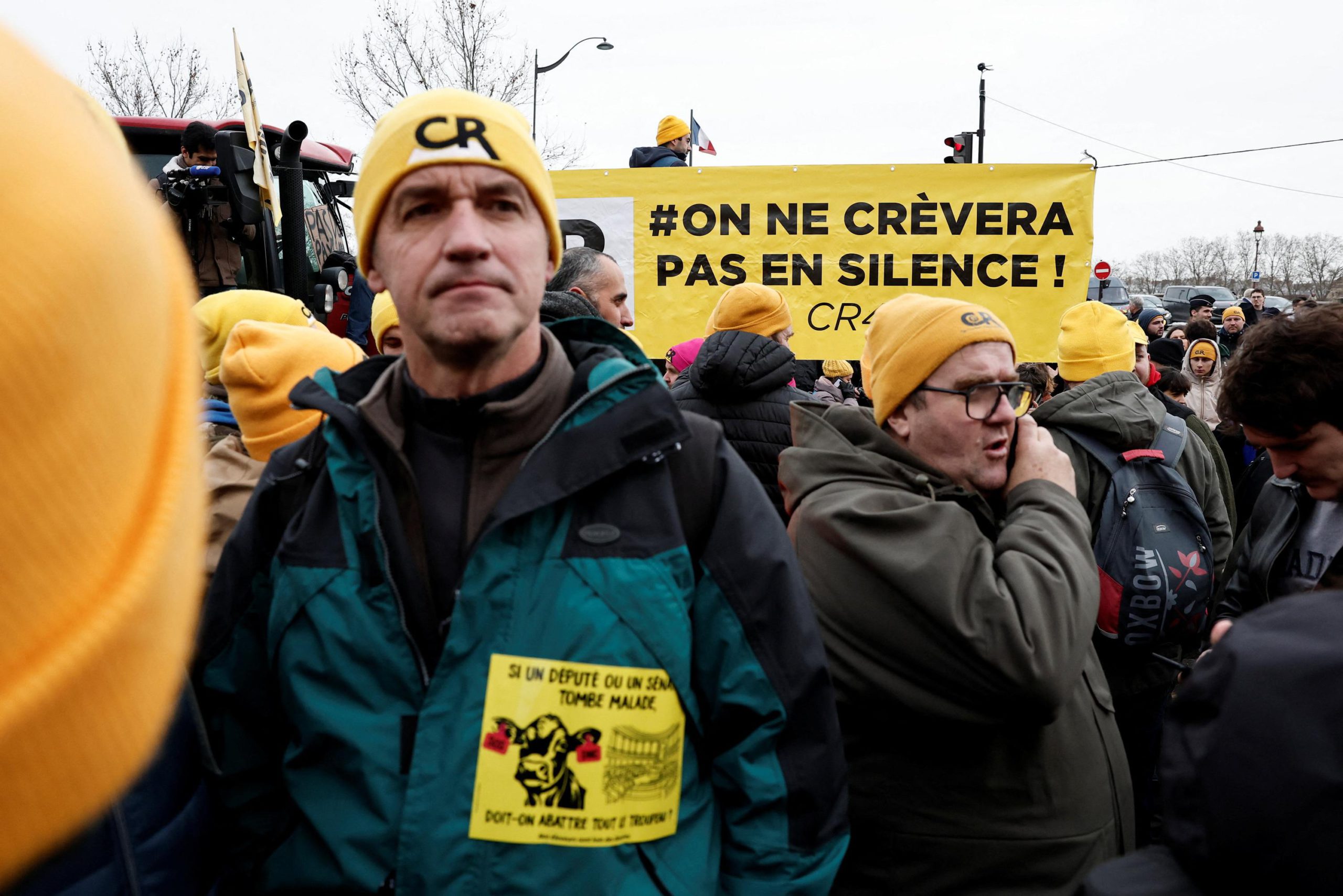 Francia: destra e sinistra si uniscono per ritardare l'accordo UE‑Mercosur a fronte delle proteste agricole