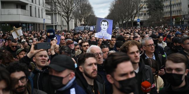 Lione: 3.200 partecipanti alla manifestazione in onore di Quentin Deranque, il sindaco rifiuta la mostra del ritratto